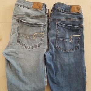 American Eagle jeggings size 8